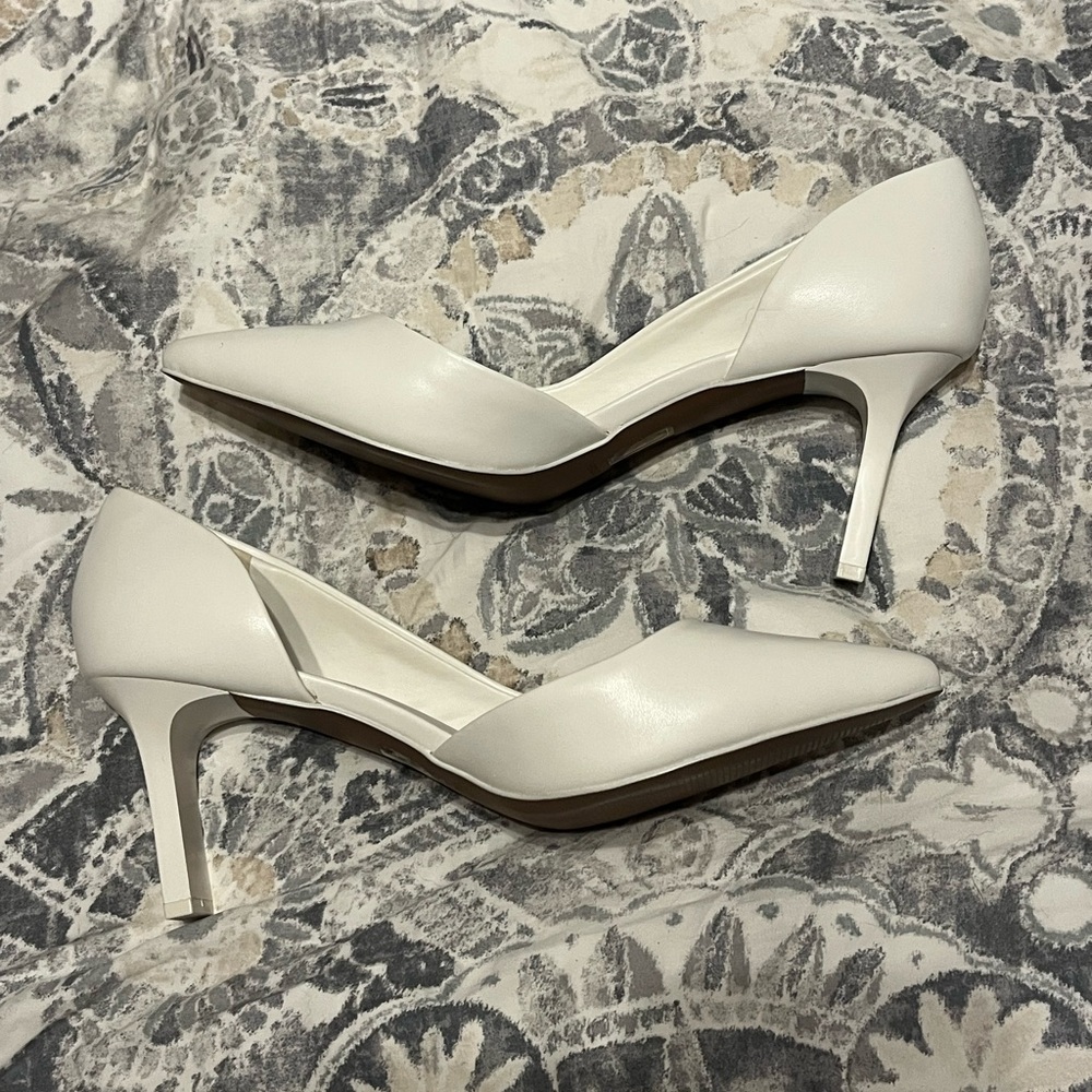 Elegant White Women's Heels
